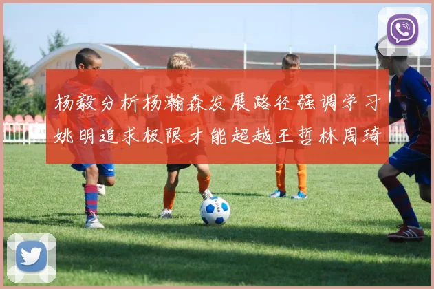 杨毅分析杨瀚森发展路径强调学习姚明追求极限才能超越王哲林周琦状态