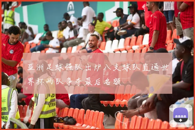 亚洲足球强队出炉八支球队直通世界杯两队争夺最后名额