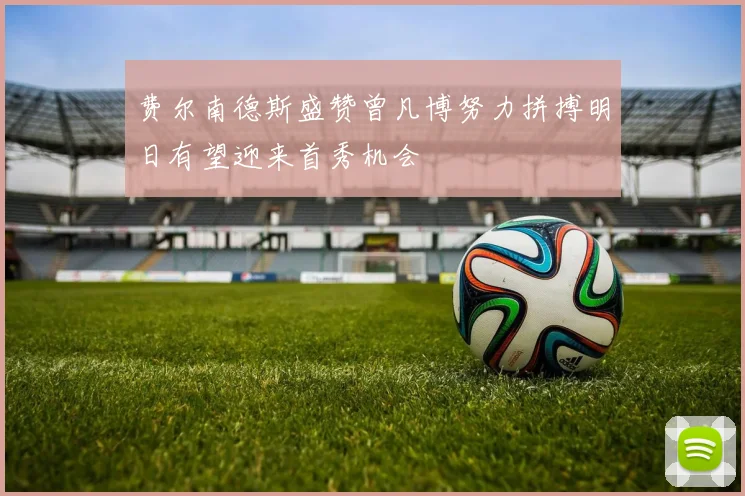 费尔南德斯盛赞曾凡博努力拼搏明日有望迎来首秀机会